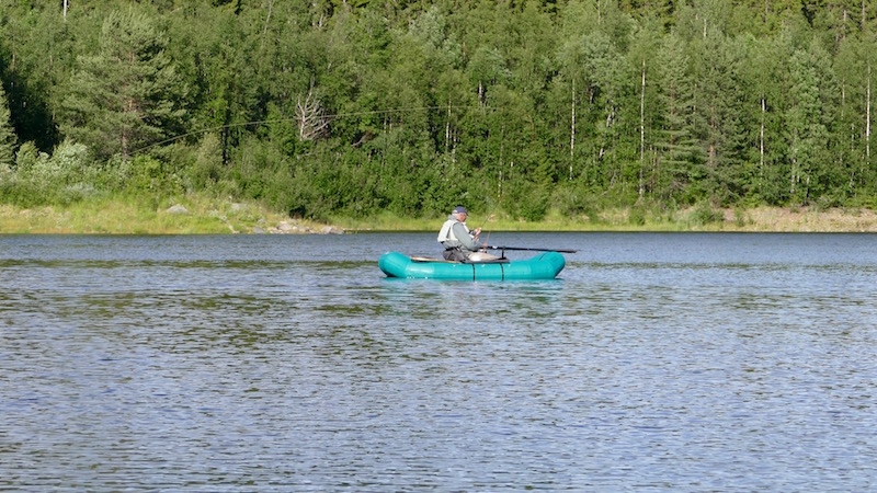 Pontonbådsfiskeri 160707 reita hl ponton