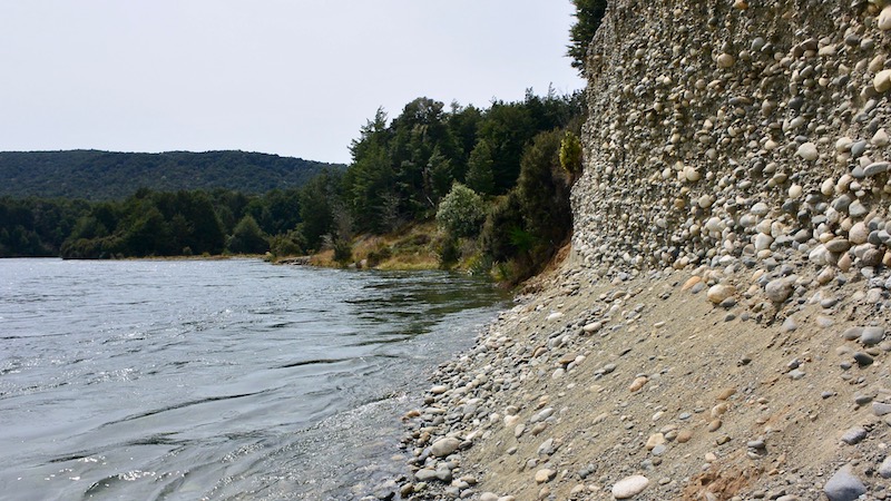 170209 river waiau bank vandstand high