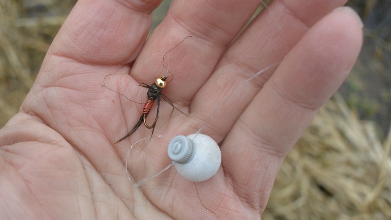230209 milldam nymph setup