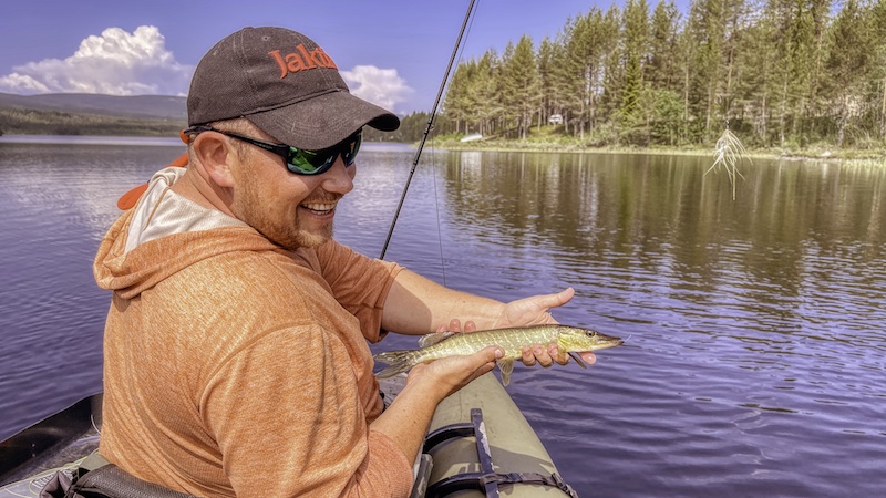 230617 slem lake vidar small pike