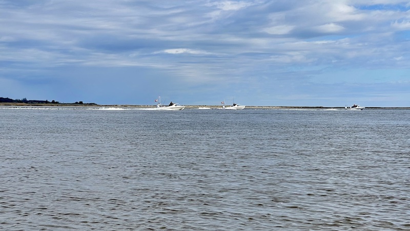 Småbåde i udmundingen af Randers Fjord 240420 rnders fjord udbyhoj smaboats
