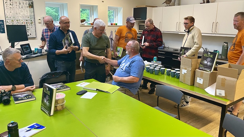 Hans Van Klinken signeret 240607 klink signing books