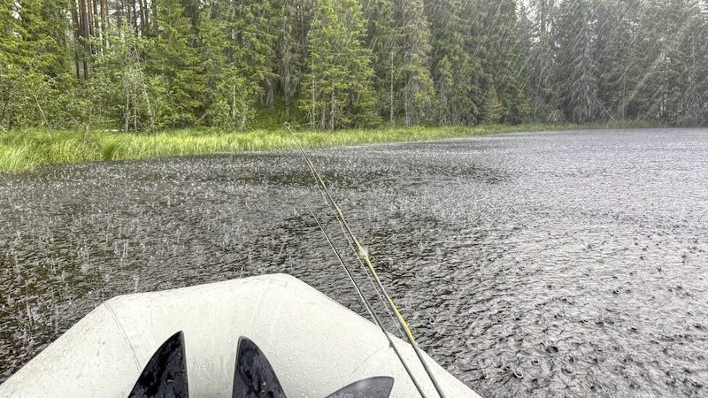 Regnvejr på Rena elven 250713 rena regn