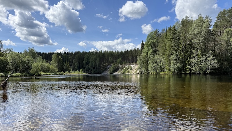 Sanskredet ved Deset 260630 rena sandskred