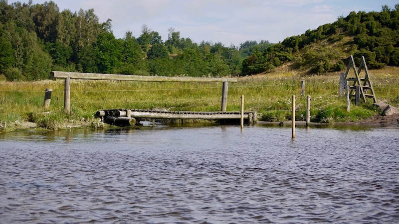 Mariager Fjord Hegedal valgaard creek outlet