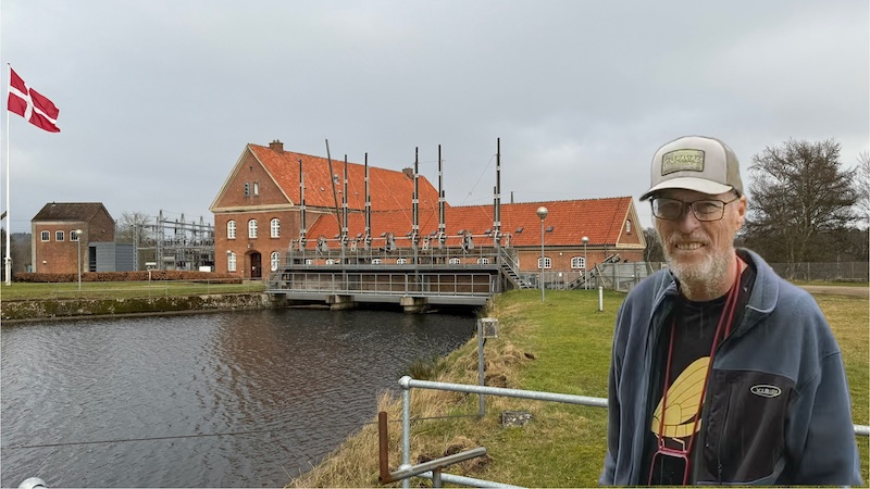 Indløbet til Tangeværkets turbiner 260808 gudenaacentral indloeb